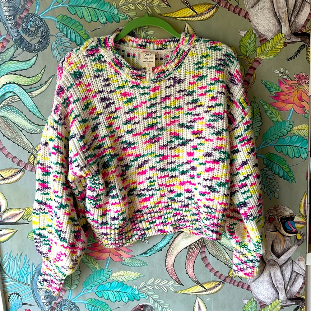Colorful sweater